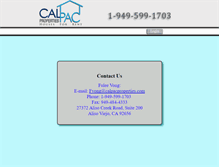 Tablet Screenshot of calpacproperties.com